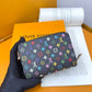 LV X MURAKAMI ZIPPY COIN PURSE BLACK 11CM M13409