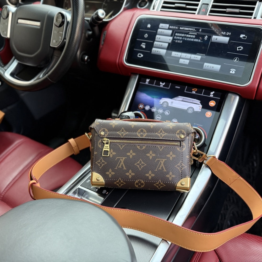 LV SOUL TRUNK MONOGRAM DUST COATED CANVAS 15CM M11535