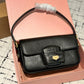 MIUMIU PENNY BAG BLACK 24CM 5BD270 ACRM F0K74 V OOO