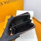 LV X MURAKAMI ZIPPY COIN PURSE BLACK 11CM M13409