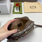 GG OPHIDIA MINI BAG BEIGE AND EBONY 17CM 517350 96IWS 8745