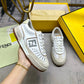 FD MATCH SUEDE LOW TOPS WHITE AND BROWN  8E8670ASB2F1RUX