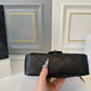 CC MINI FLAP BAG LAMBSKIN BLACK 20CM