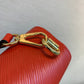 M50280 shoulder bag cross body bags maroon Leather rose gold