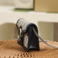 GC476432 shoulder bag Leather grey?black