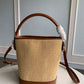 M59962 SAINT JACQUES Handbag Embroidery brown 24cm