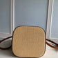 M59962 SAINT JACQUES Handbag Embroidery brown 24cm