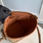 M59962 SAINT JACQUES Handbag Embroidery brown 24cm