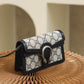 GC476432 shoulder bag Leather grey?black