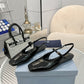 PR PATENT LEATHER SLINGBACK BALLERINAS BLACK 1F828N 069 F0002 F 015