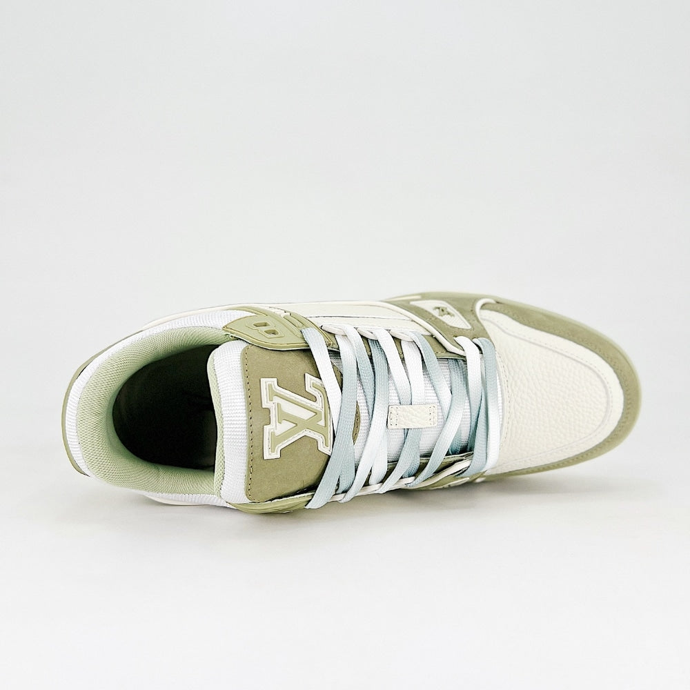 LV TRAINER SNEAKER GREEN 1ADHCG