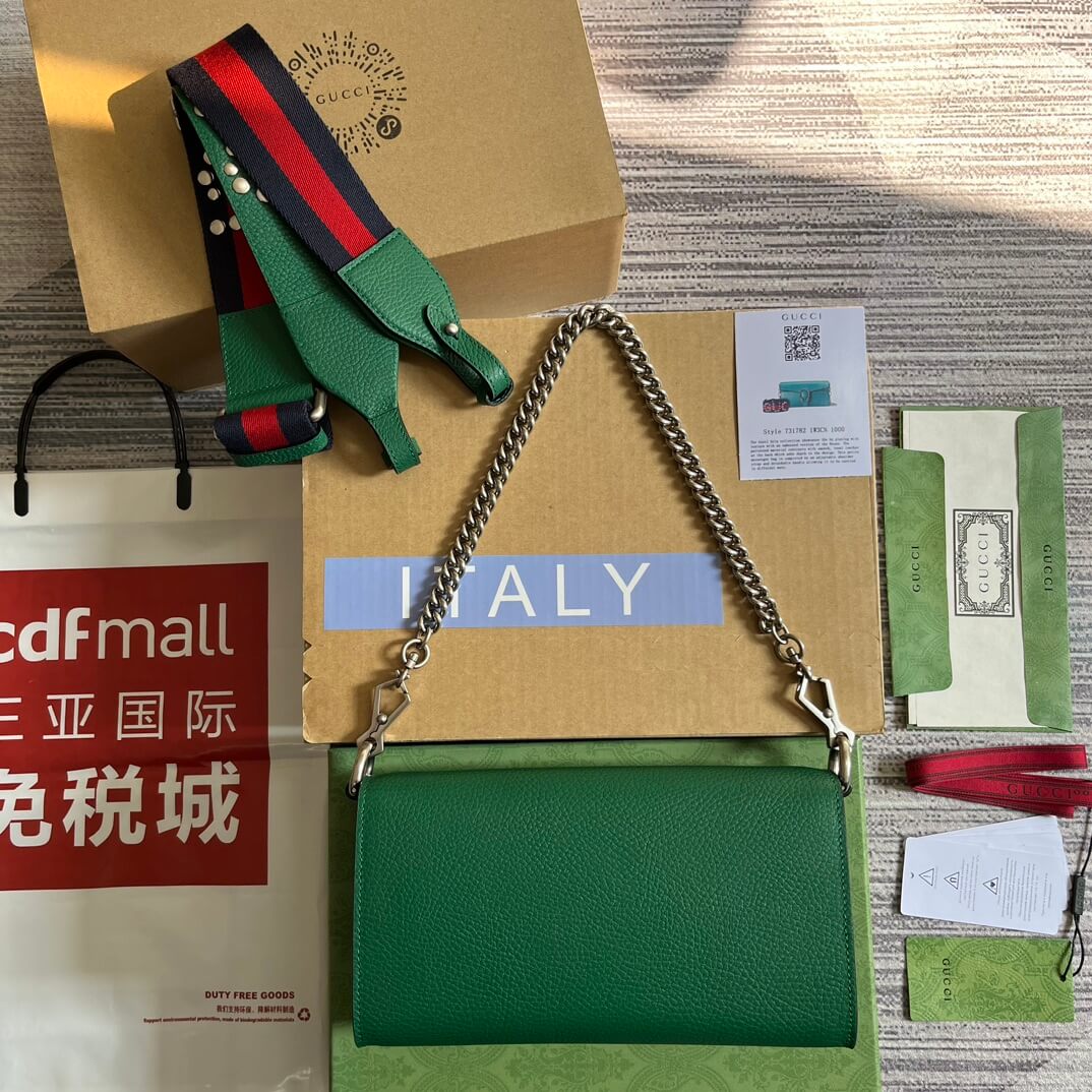 GC 731782 Dionysus 25cm green COWHIDE/ REAL LEATHER