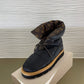 LV PILLOW COMFORT ANKLE BOOT BLACK 1A8T3C