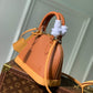 M91606 ALMA BB Full Leather brown handbag