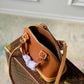 M91606 ALMA BB Full Leather brown handbag