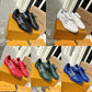 LV FOOTPRINT SOCCER SNEAKER BLACK 1AHAI9