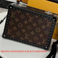 M20251 CLUTCH BOX MONOGRAM ECLIPSE CANVAS