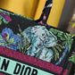 DIR Book Tote Blue Multicolor Toile de Jouy Voyage Embroidery 1286