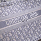 DIR Book Tote black BIG Handbag 1286 Embroidery LOGO beige