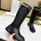 DD D RACER BOOT CALFSKIN BLACK KDI781VEA S17X