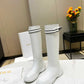 DD D RACER BOOT CALFSKIN WHITE