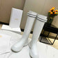 DD D RACER BOOT CALFSKIN WHITE
