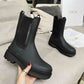DD TRIAL ANKLE BOOTS LEATHER BLACK