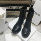 DD 30 MONTAIGNE HEELED ANKLE BOOT BLACK SUPPLE CALFSKIN KCI950VSO S900