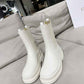 DD TRIAL ANKLE BOOTS LEATHER WHITE