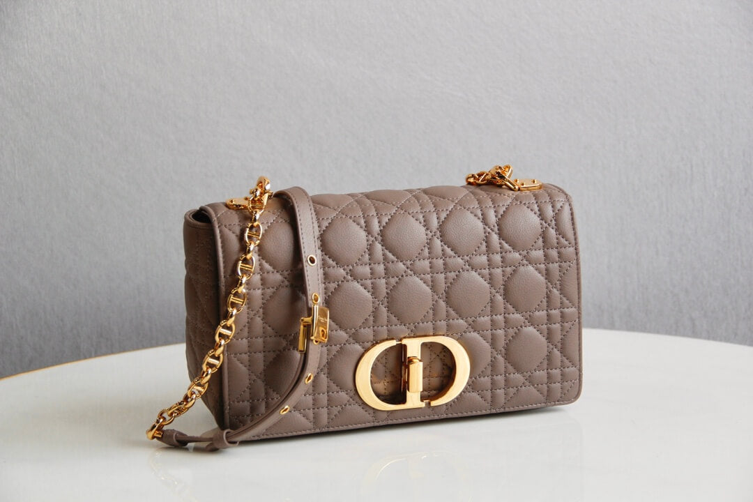 DIR 2023 Caro pink real leather sling shoulder bag