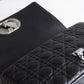 DIR 2023 Caro black silver real leather sling shoulder bag