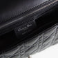 DIR 2023 Caro black silver real leather sling shoulder bag
