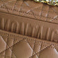 DIR 2023 Caro brown real leather sling shoulder bag