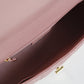 DIR 2023 Caro rose red real leather sling shoulder bag