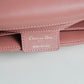 DIR 2023 Caro rose red real leather sling shoulder bag