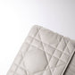 DIR 2023 Caro white silver real leather sling shoulder bag