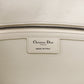 DIR 2023 Caro white silver real leather sling shoulder bag