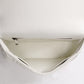 DIR 2023 Caro white silver real leather sling shoulder bag