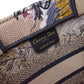 DIR1286 Book Tote black BIG 26.5cm Handbag Embroidery LOGO grey
