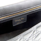 DIR 2023 Caro black real leather sling shoulder bag