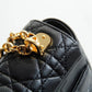 DIR 2023 Caro black real leather sling shoulder bag