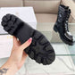 DD D UNIT ANKLE BOOT QUILTED CANNAGE CALFSKIN BLACK KCI995CQC S900