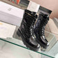 DD D UNIT ANKLE BOOT QUILTED CANNAGE CALFSKIN BLACK KCI995CQC S900