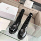 DD D UNIT ANKLE BOOT QUILTED CANNAGE CALFSKIN BLACK KCI995CQC S900
