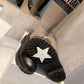 DD D MAJOR BOOT FABRIC AND CALFSKIN IN TAUPE AND BLACK KCI611SLTB  S46X