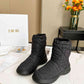 DD FROST ANKLE BOOT BLACK QUILTED NYLON BLACK