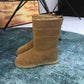 DD CALFSKIN SUEDE SHEARLING GRANVILLE ESPADRILLE BOOTS NATURAL