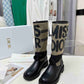 DD D MAJOR BOOT WITH MISS DD PRINT WARM TAUPE KDI929CMV S44X