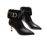 DD CD ANKLE BOOTS BLACK
