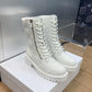DD D LEADER ANKLE BOOT WHITE KDI733CQC S03W